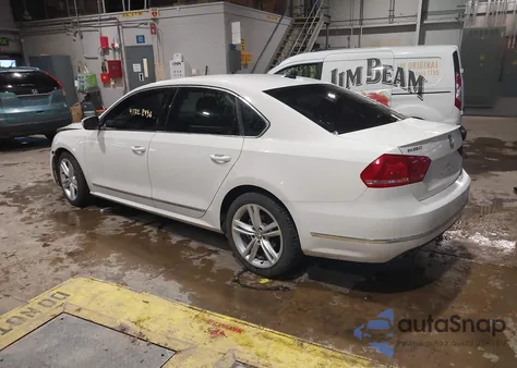 2014 Volkswagen Passat 2.0L Tdi Sel Premium from USA, damaged, VIN 1VWCN7A39EC068560